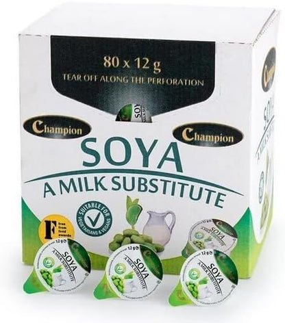 Champion Soya Milk Portions 12g (Pack 80)