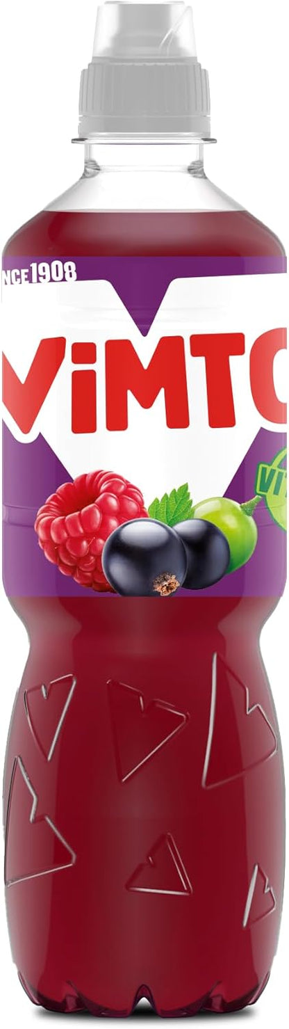 Vimto 500ml ORIGINAL Still Sportscap Bottles (Pack of 12)