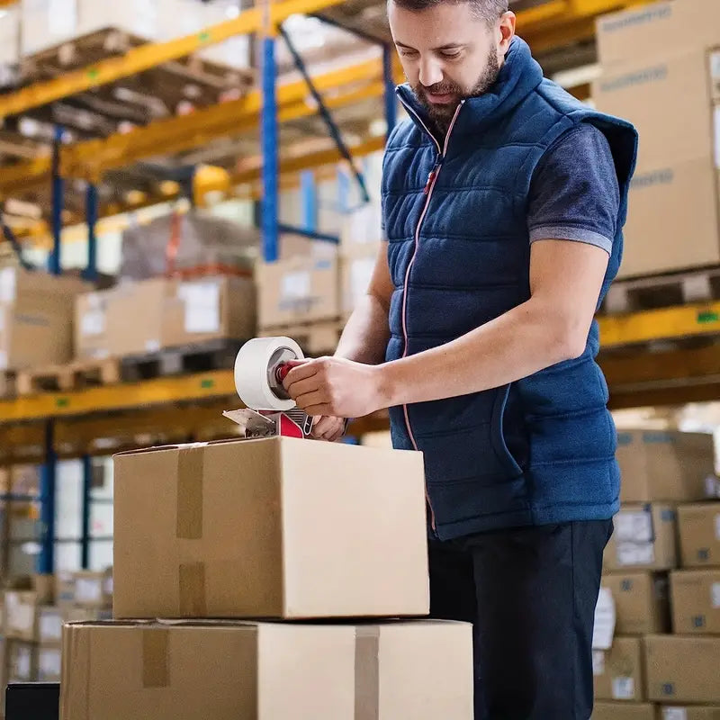 Denva Quality Clear Packaging/Performance Tape 48mm x 66m (4 Rolls)