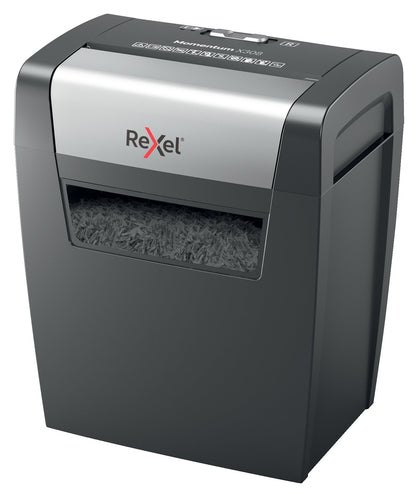 Rexel Momentum X308 Cross Cut Shredder 15 Litre 8 Sheet Black 2104570