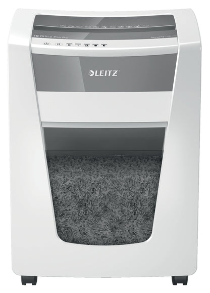 Leitz IQ Office Pro Micro Cut Shredder 30 Litre 17 Sheet White DS 80051000