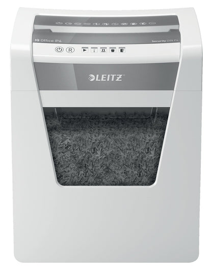 Leitz IQ Office Cross Cut Shredder 23 Litre 17 Sheet White DS 80031000