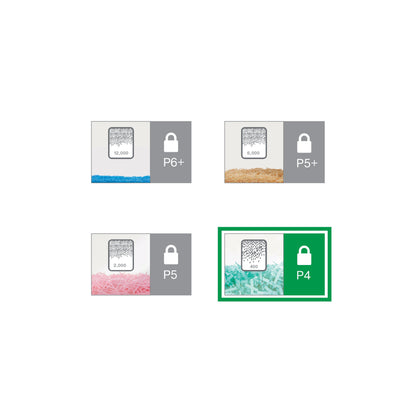 Leitz IQ Office Cross Cut Shredder 23 Litre 17 Sheet White DS 80031000