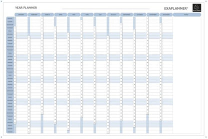 Exacompta Magnetic Perpetual Year Planner (Comes with magnets, magnet strips, pens and box) 56153E