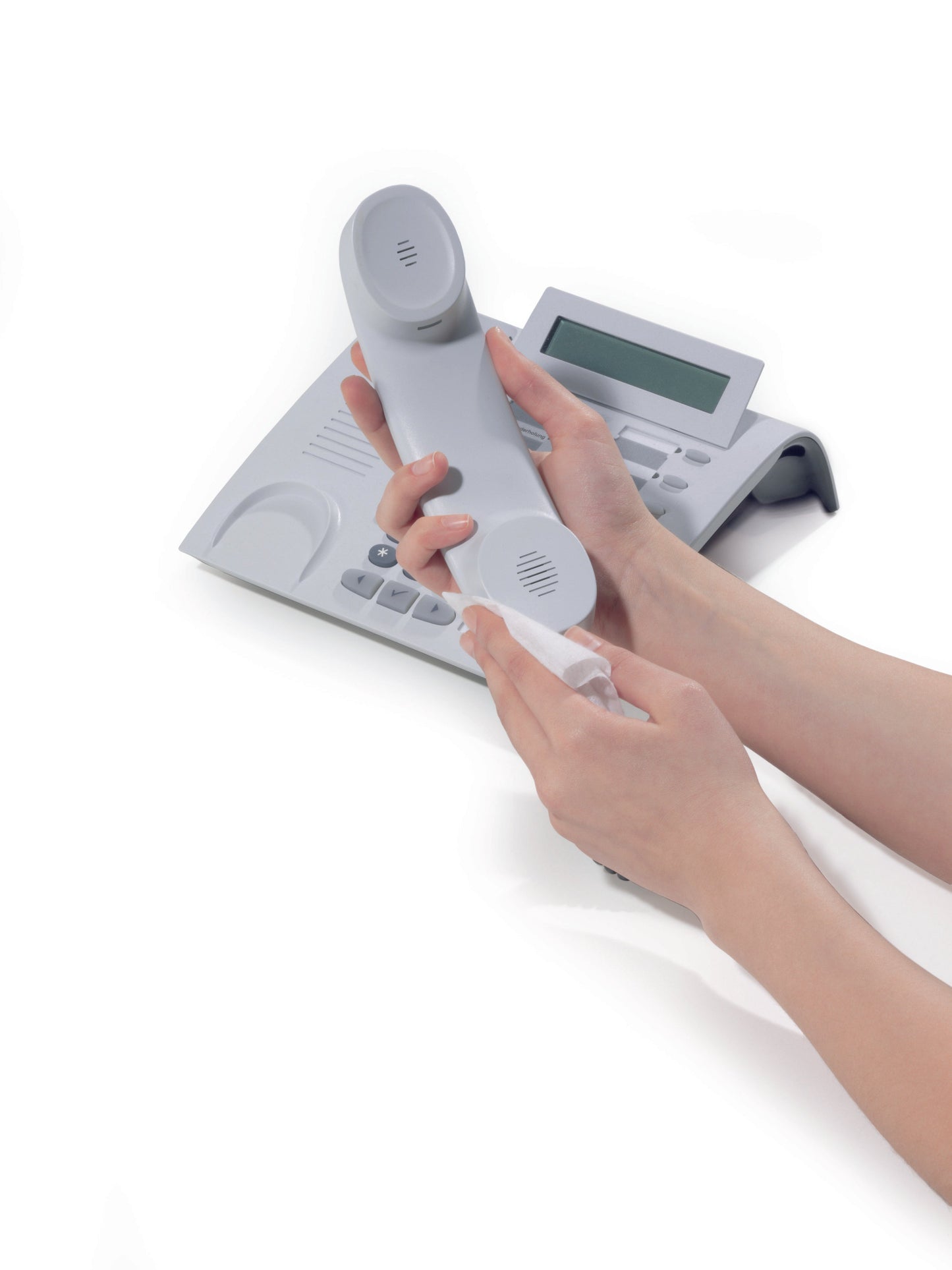 Durable Telephone Clean 50 Cleaning Wipes Bio-degradable Individually Wrapped (Pack of 50) 578502