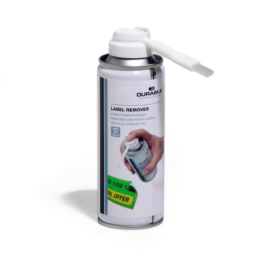 Durable Label Remover with applicator brush 200ml 586700