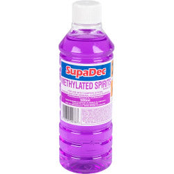 SupaDec Mineralised Methylated Spirit - 500ml - UK BUSINESS SUPPLIES