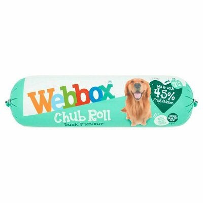 Webbox Dog Food Chub Roll Duck 15 x 720g
