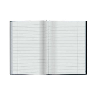 Ideal A4 Cashbook Casebound Single Cash 192 Pages Black 6421