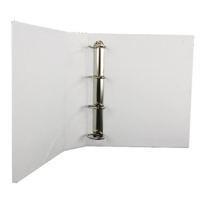 Q-Connect Presentation 65mm 4D Ring Binder A4 White (Pack of 6) KF01334Q