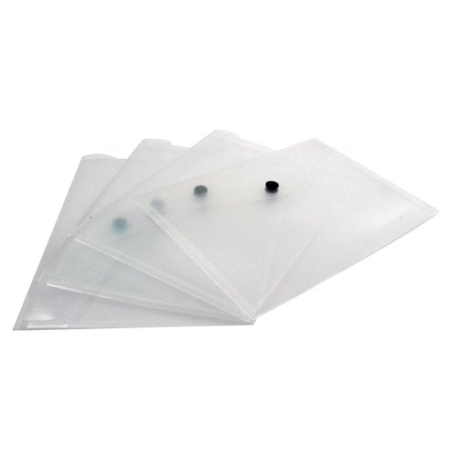 Graffico by 5 Star Document Folder A4 Clear (Pack of 50) EN06040