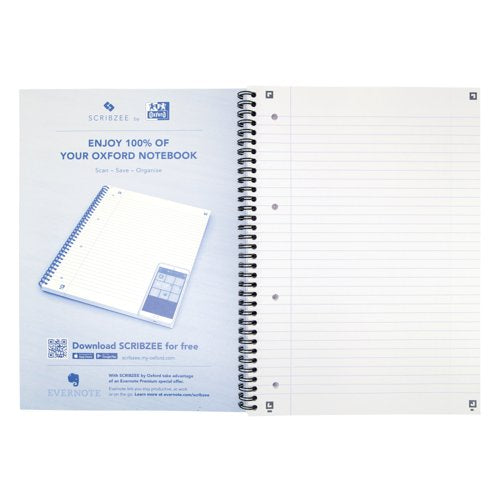 Oxford My Notes Wirebound Notebook 200 Pages A4 (3 Pack) 100082373