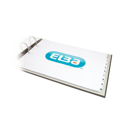 Elba 70Mm Lever Arch File Oblong A3 Black 100080747