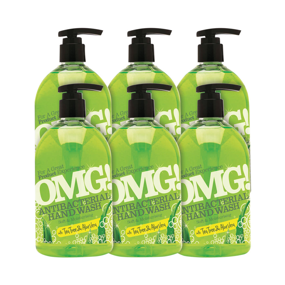 OMG Aloe Vera & Tea Tree Hand Wash 500ml