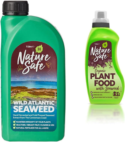 Nature Safe Plant & Lawn Feed Wild Atlantic Seaweed 1 Litre
