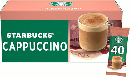 STARBUCKS Premium Instant Cappuccino – 40 x 18g Sachets