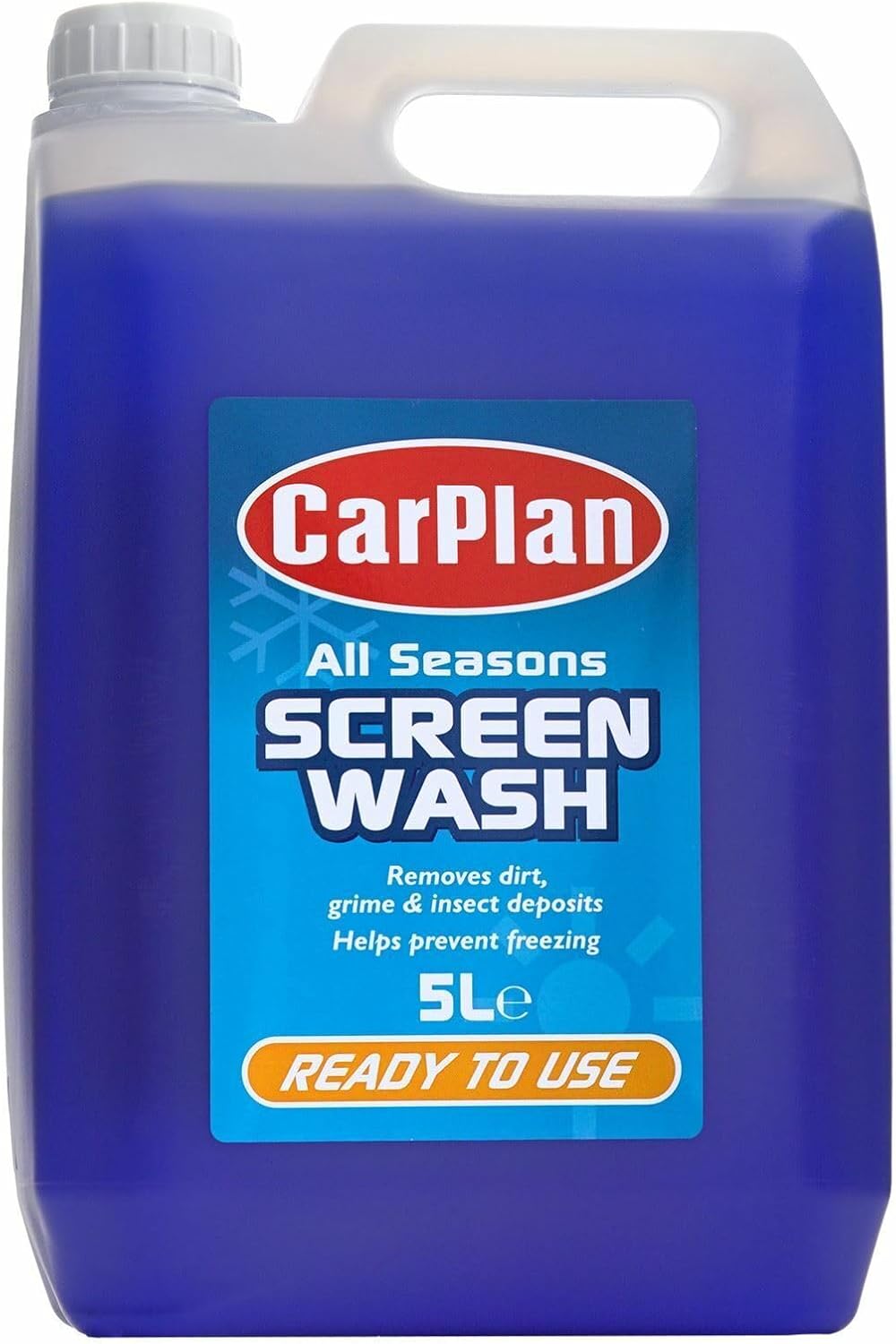 Carplan Four Seasons Ready to Use Screen Wash 5 Litre