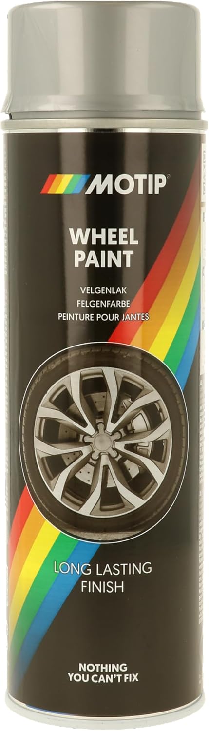MOTIP Aerosol Wheel Spray Paint |  SILVER | 1 x 500 ml