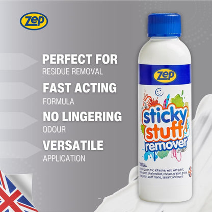 Zep De-Solv-It, Sticky Stuff Remover Liquid | 1 x 250ml Liquid