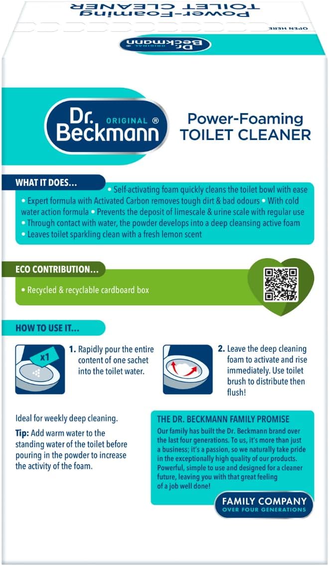 Dr. Beckmann Power-Foaming Toilet Cleaner 3x100g