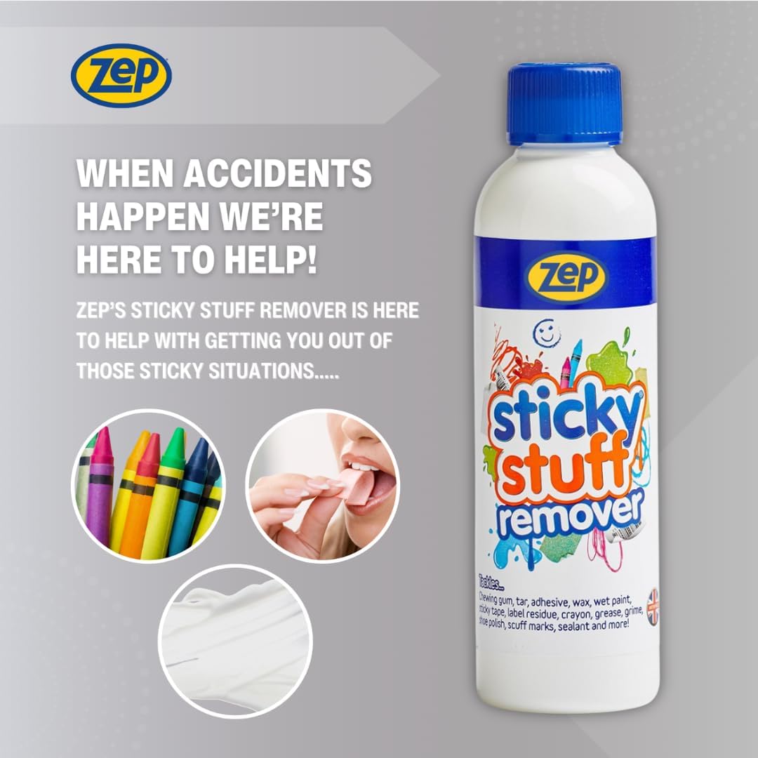 Zep De-Solv-It, Sticky Stuff Remover Liquid | 1 x 250ml Liquid
