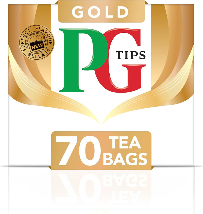 PG Tips Gold Tea 70's Tea Bags 203g