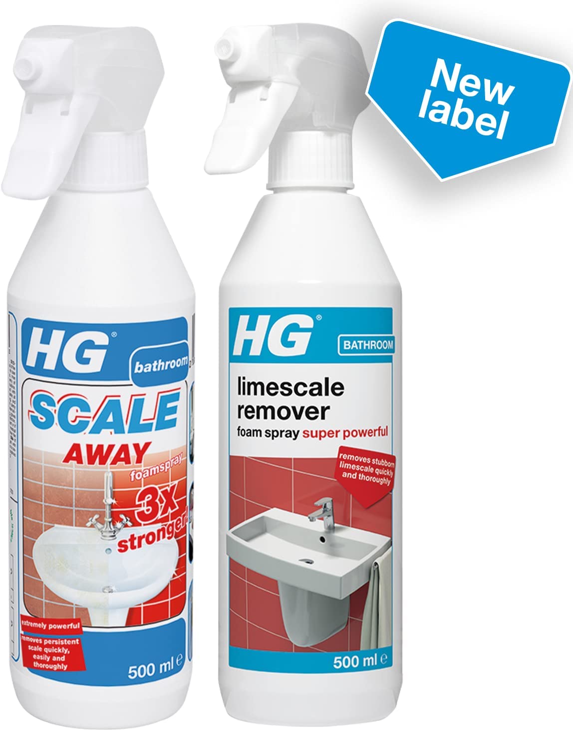 HG Bathroom Limescale Remover Spray 500ml