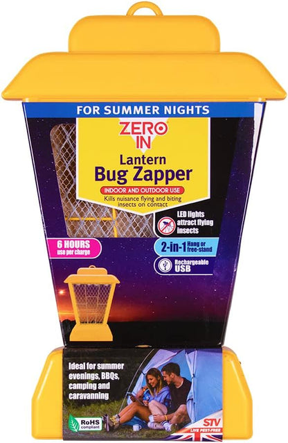Zero In Lantern Rechargeable Bug Zapper