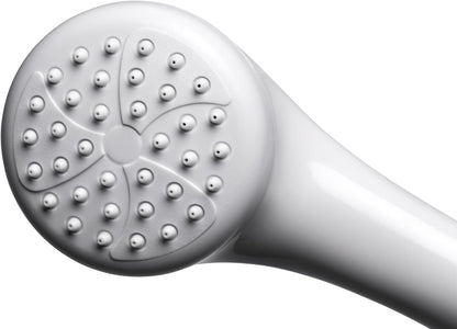 Croydex Secura Shower Head And Hose For Taps, 1750Mm Hose Length,White