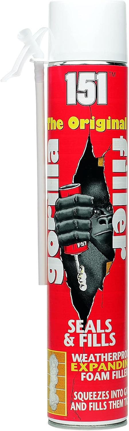 151 Gorilla Filler | 750ml Can | Expanding Foam | 1 x 750ml