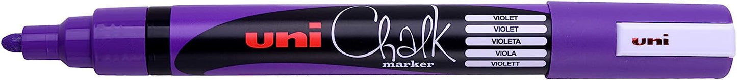 Uni-Ball UniChalk Chalk Marker Medium Assorted (Pack of 8) 153494341