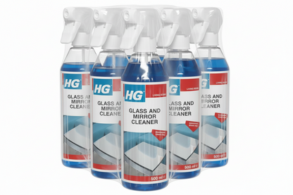 HG Glass and Mirror Cleaner, Streak-Free Glass Cleaner 500ml