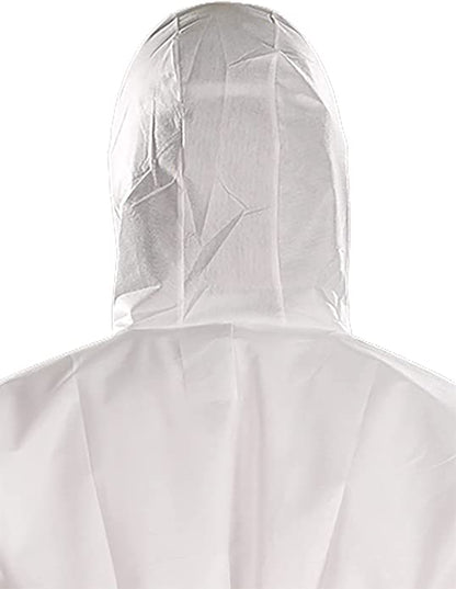 Ansell Microgard Disposable Hooded Boilersuit 1500 PLUS in White {All Sizes} - UK BUSINESS SUPPLIES