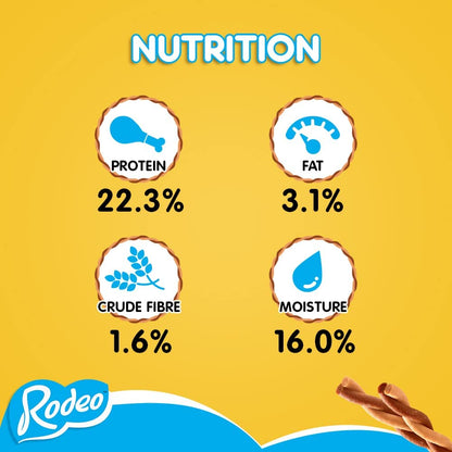 Pedigree Rodeo Dog Treats with Chicken 12 x 7 Sticks {Full Case}