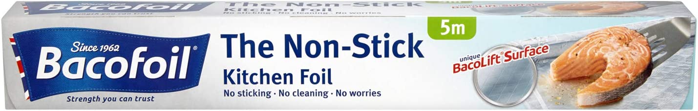 Bacofoil Kitchen, Non-stick Kitchen Foil 300mm x 5m