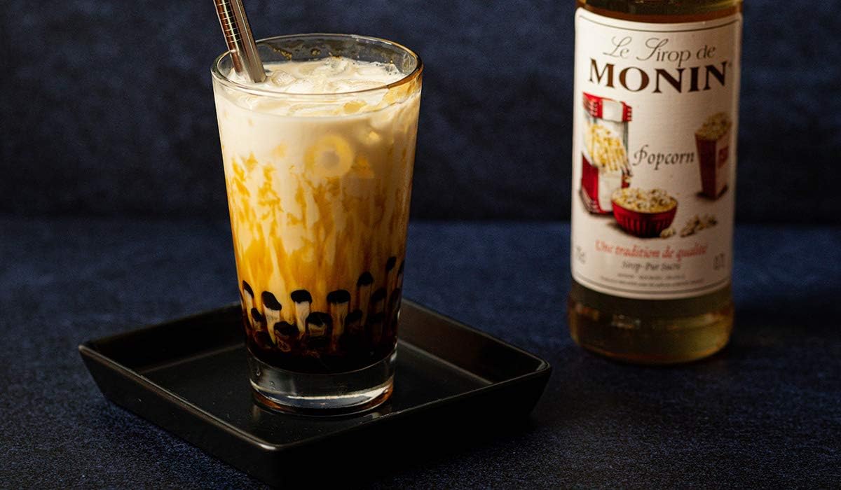 Monin Popcorn Coffee Syrup 1litre