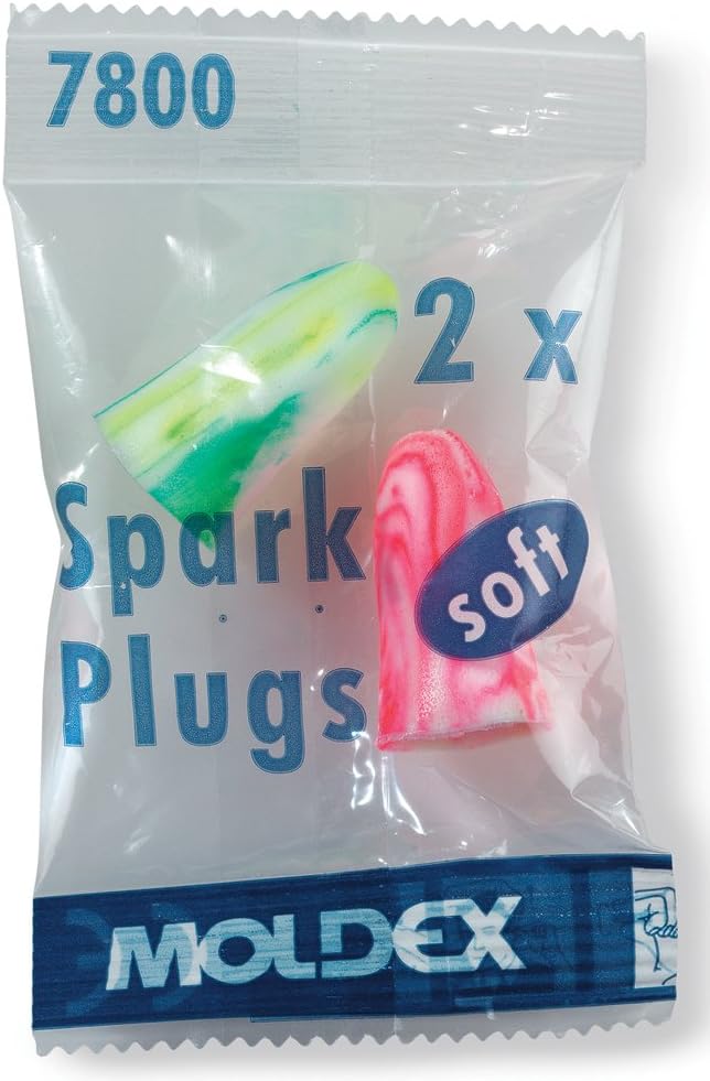 Moldex Disposable Ear Plugs "Spark Plugs" 200 Pair, {MOL7800}