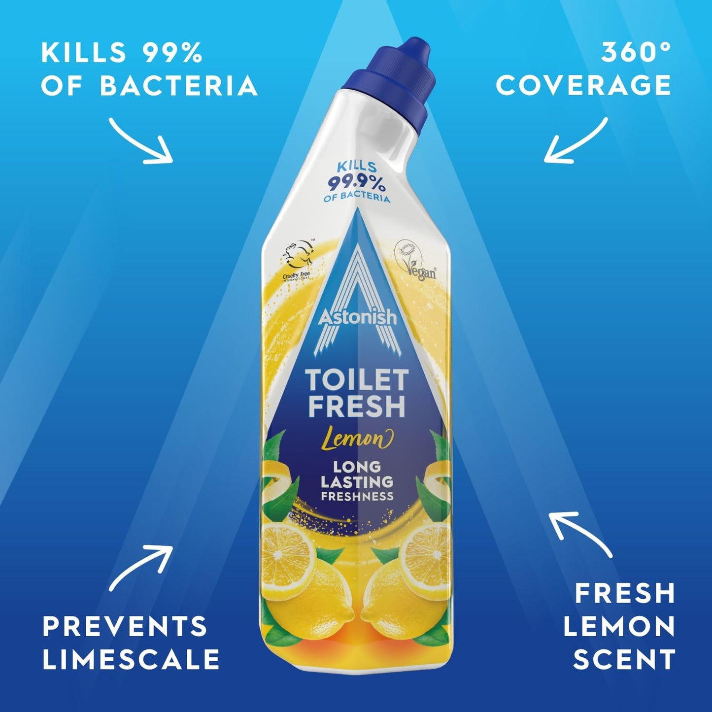 Astonish Toilet Gel Fresh Lemon | 1 x 750ml