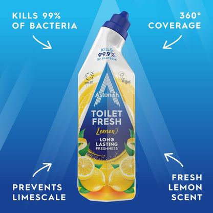 Astonish Toilet Gel Fresh Lemon | 1 x 750ml