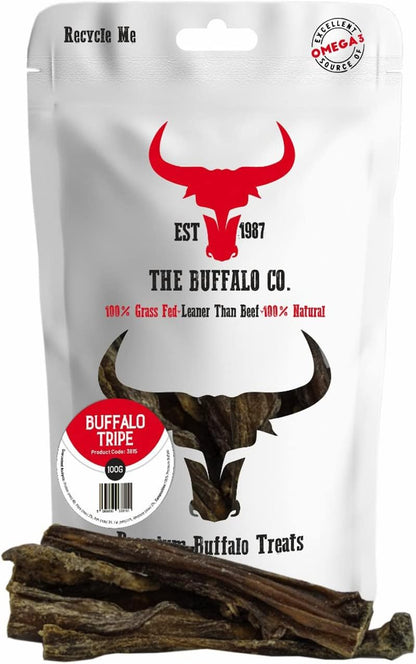 Buffalo Tripe | 100% Natural Grass-Fed Dog Treats | 1 x 100g