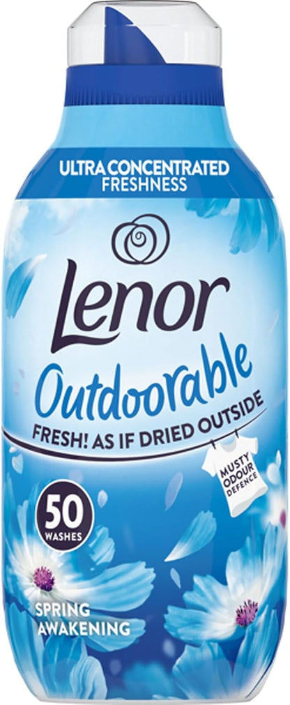 Lenor Outdoorable Fabric Conditioner | Spring Awakening | 50 Washes | 700ml