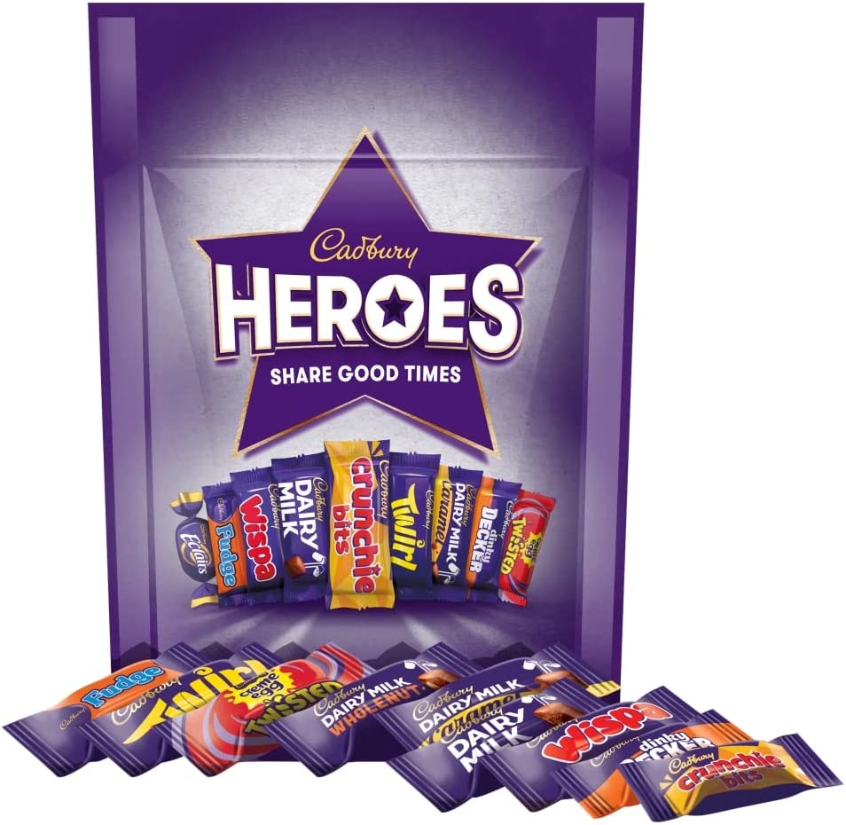 Cadbury Dairy Milk Heroes Pouch, 270g
