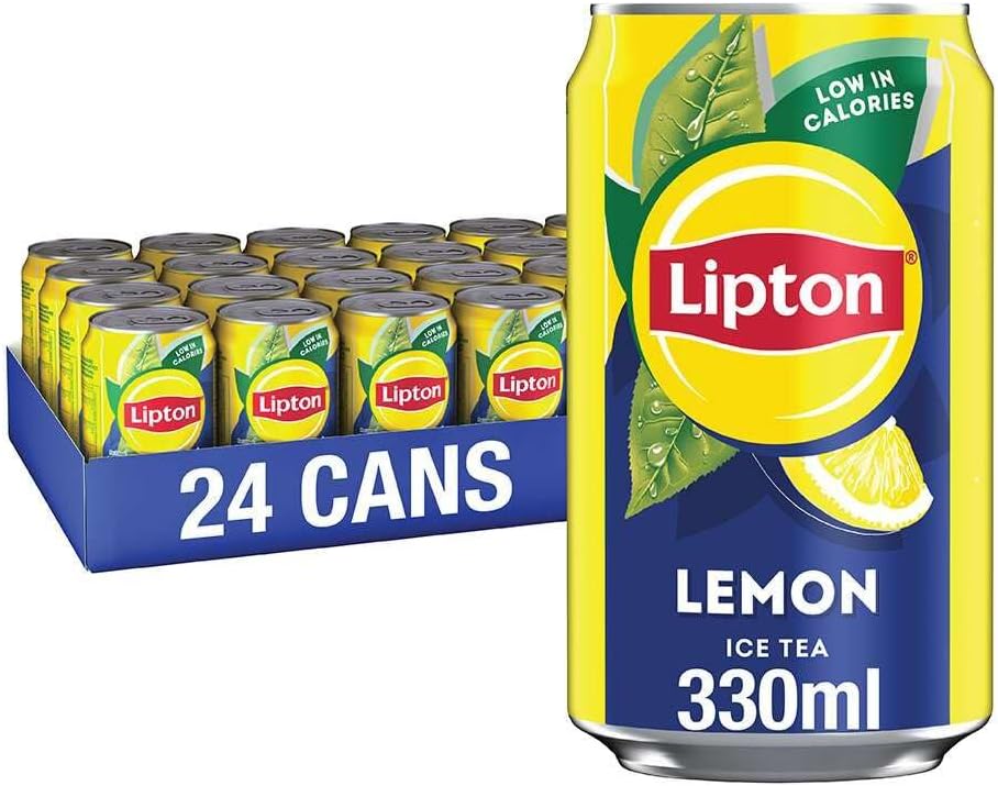 Lipton Lemon Ice Tea | 330ml Can| 24 Pack