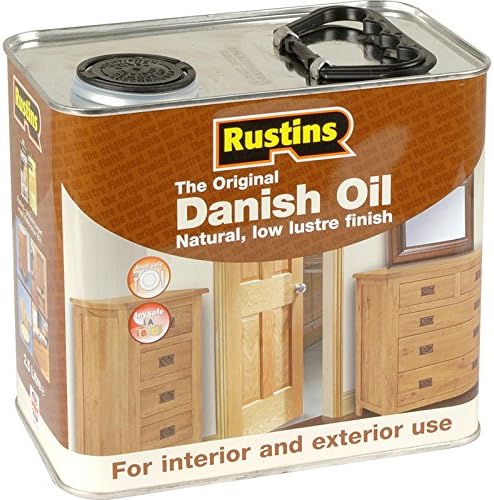 Rustins Original Danish Oil | Interior & Exterior | 2.5 Litre