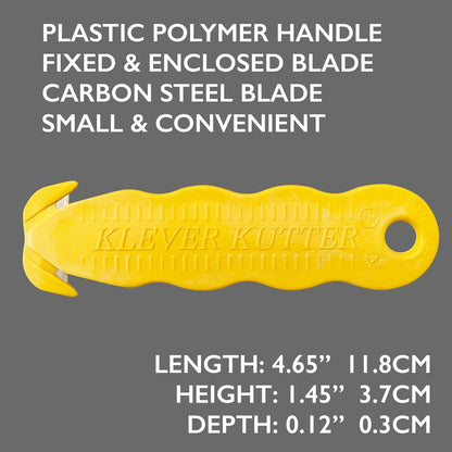 Box Cutter, Klever Kutter, 10-Pack ALL COLOURS