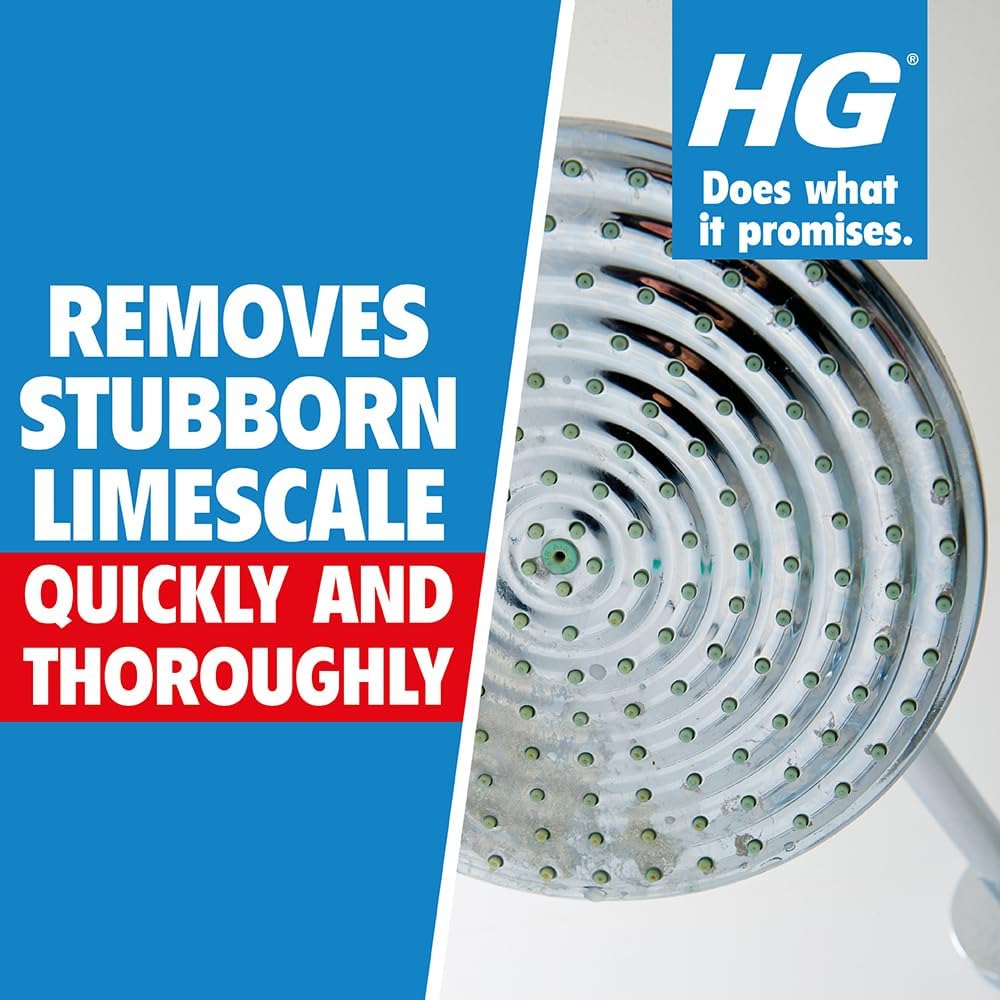 HG Power Gel Brush Limescale Remover | Gel & Brush Kit | 250ml