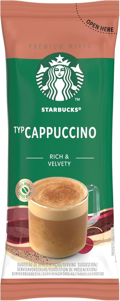 STARBUCKS Premium Instant Cappuccino – 40 x 18g Sachets
