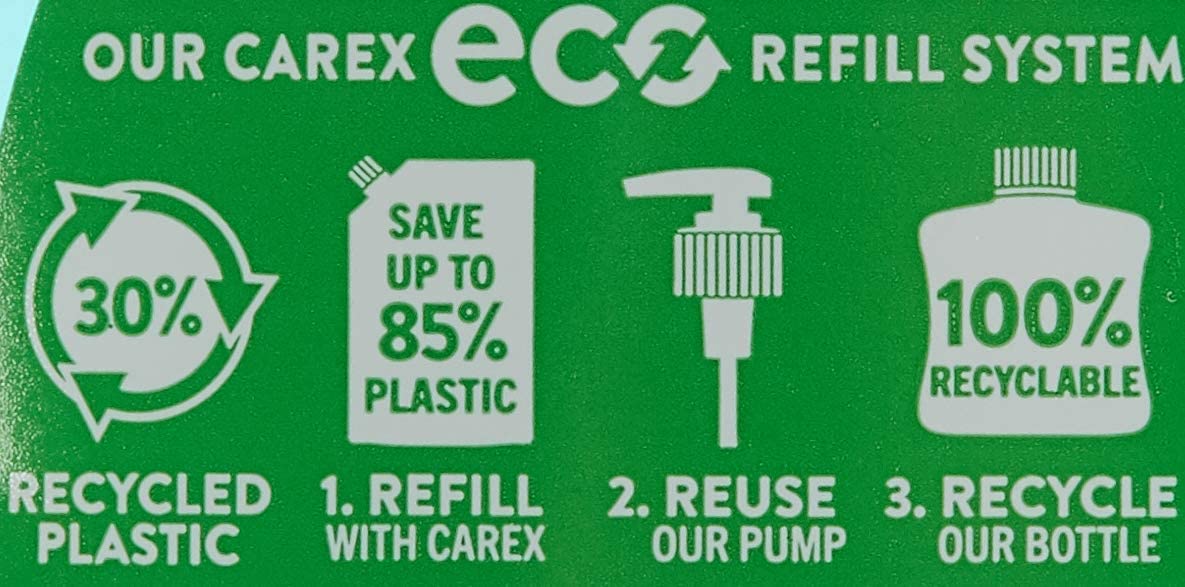 Carex Original Antibacterial Liquid Hand Wash 3x250ml