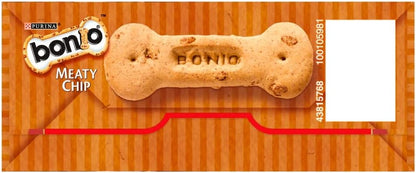 Bonio Dog Treats Meaty Chip Biscuits 375g