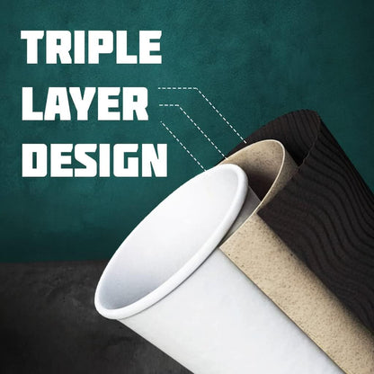 Belgravia 12oz/35cl Triple Walled Black Ripple Paper Cups